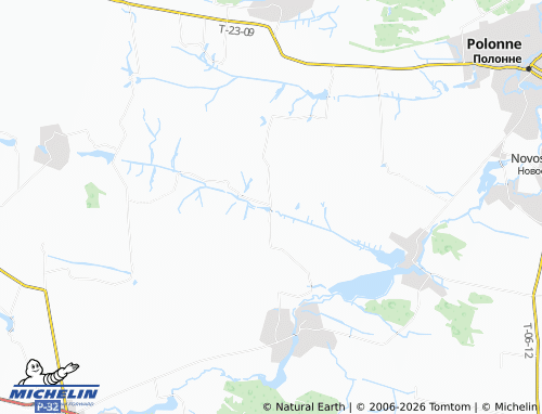 MICHELIN Kokhanivka map - ViaMichelin