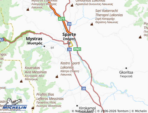 MICHELIN Riviotissa map - ViaMichelin