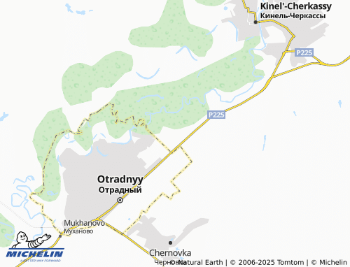 MICHELIN Altukovo map - ViaMichelin