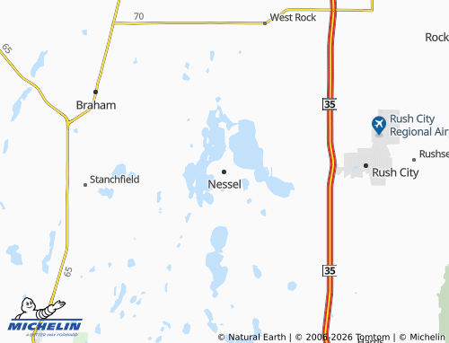 Carte MICHELIN Nessel - ViaMichelin