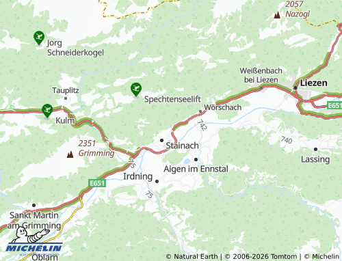MICHELIN Niederhofen map - ViaMichelin