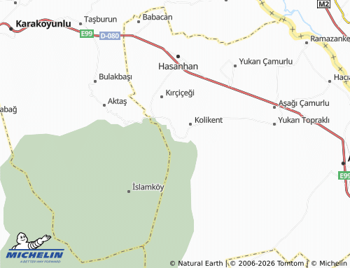 Mapa MICHELIN Adetli - ViaMichelin