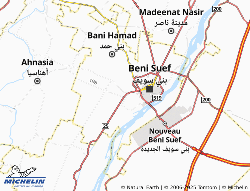 Kaart MICHELIN Ezbat al-Walidah - ViaMichelin