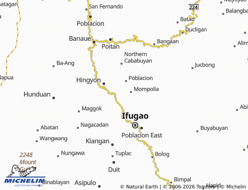 MICHELIN Bitu map - ViaMichelin