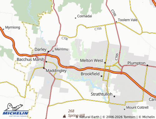MICHELIN Long Forest map - ViaMichelin