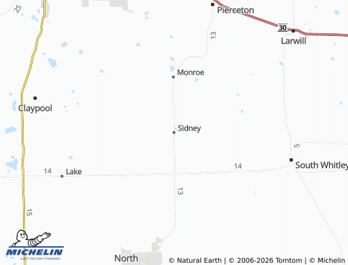 Mapa MICHELIN Sidney - ViaMichelin