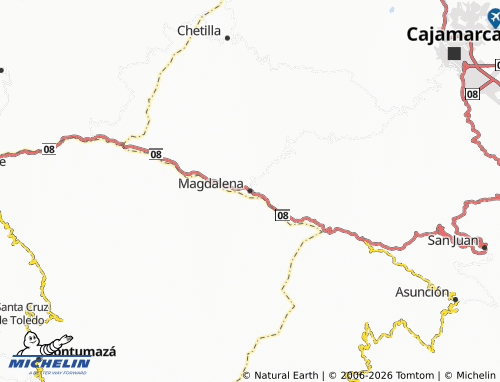 Mapa MICHELIN Magdalena - ViaMichelin