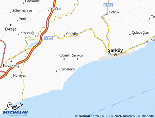Mappa MICHELIN Şenköy - ViaMichelin