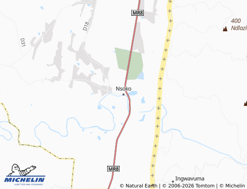 Mappa MICHELIN Nsoko - ViaMichelin