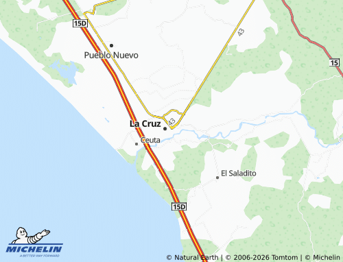 MICHELIN Ejidal map - ViaMichelin