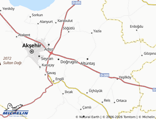 MICHELIN Karahüyük map - ViaMichelin