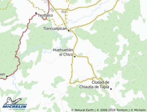 MICHELIN San Nicolás map - ViaMichelin
