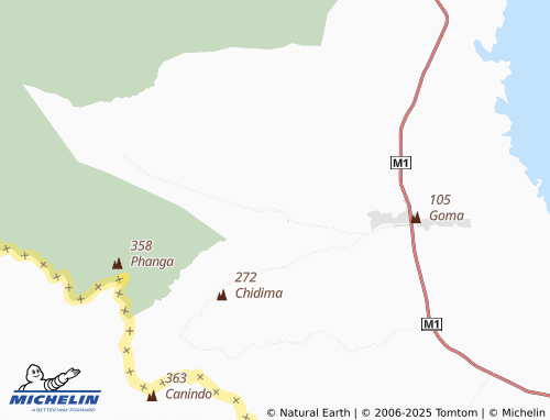 MICHELIN Chipwaila map - ViaMichelin