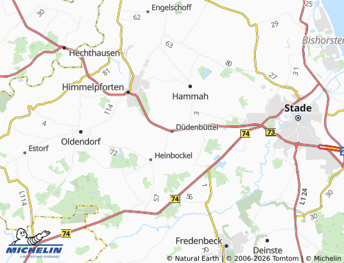 MICHELIN Düdenbüttel map - ViaMichelin