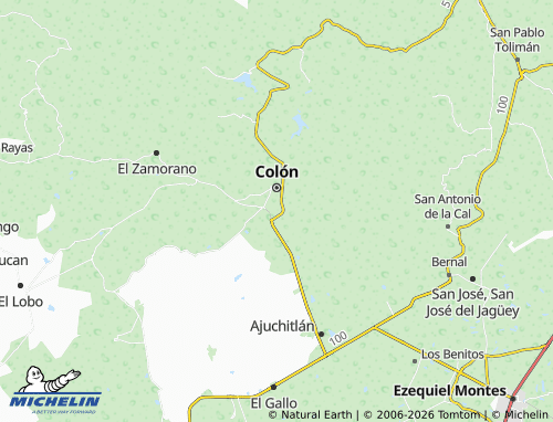 Mapa MICHELIN El Cerrito - ViaMichelin