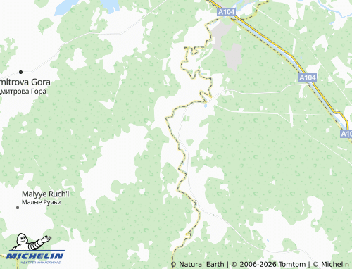 Carte MICHELIN Stupino - ViaMichelin