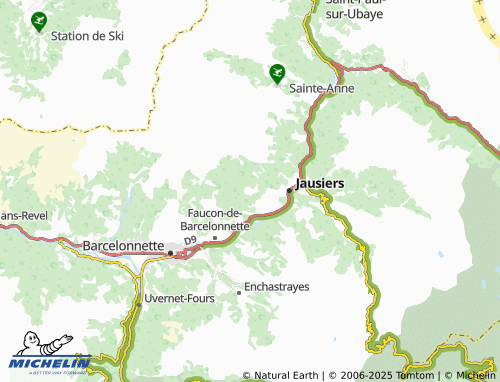 MICHELIN Saint-Flavy map - ViaMichelin