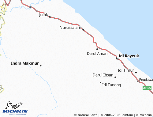 MICHELIN Alur Lhok map - ViaMichelin