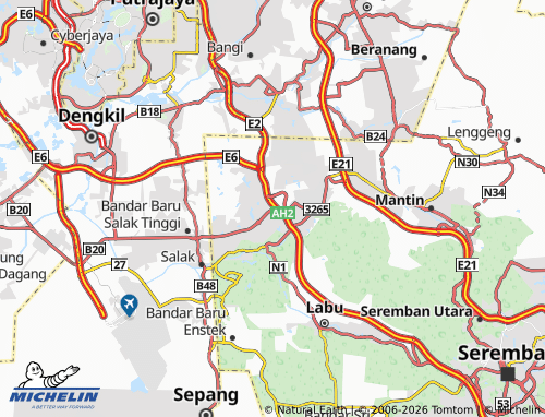 Mapa MICHELIN Nilai - ViaMichelin