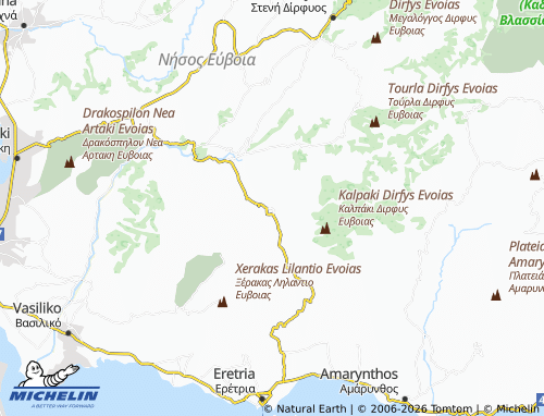 Carte MICHELIN Theologos - ViaMichelin