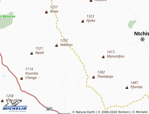 Mapa MICHELIN Mkatama - ViaMichelin