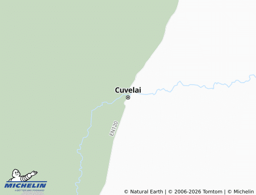 MICHELIN Cuvelai map - ViaMichelin