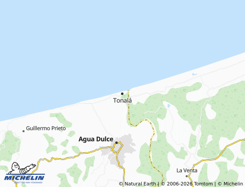Mappa MICHELIN Tonalá - ViaMichelin