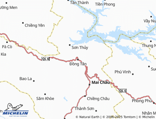 MICHELIN Đồng Tân map - ViaMichelin