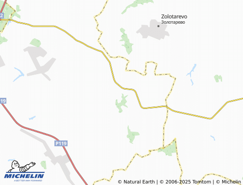MICHELIN Krasnaya Zvezda map - ViaMichelin