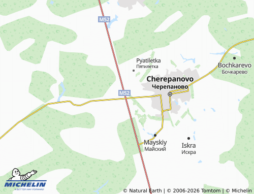 MICHELIN-Landkarte Prigorodnyy - ViaMichelin