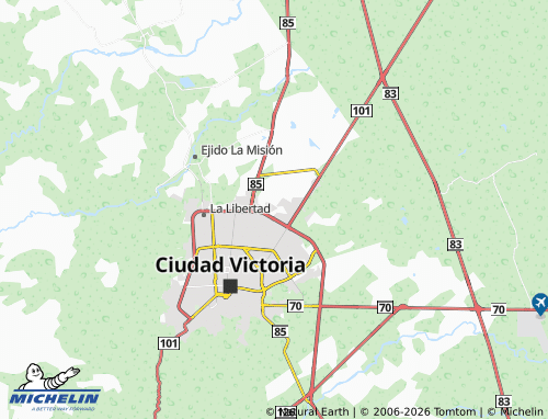 Mappa MICHELIN El Colibrí - ViaMichelin
