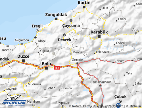 MICHELIN Mengen map - ViaMichelin