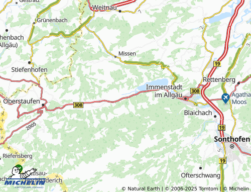 MICHELIN-Landkarte Ratholz - ViaMichelin