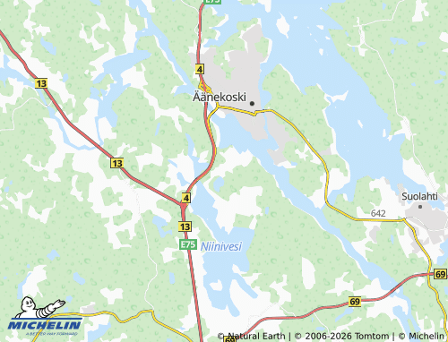 Carte MICHELIN Myllyperä - ViaMichelin