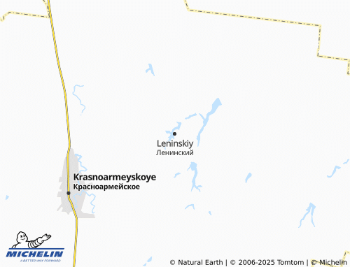 MICHELIN Leninskiy map - ViaMichelin