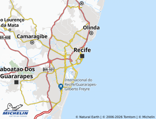 Mappa MICHELIN São Antônio - ViaMichelin