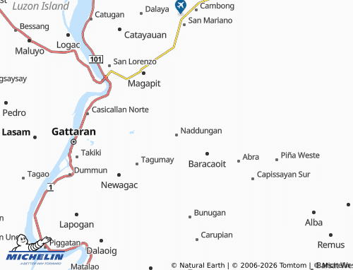 Mappa MICHELIN Naddungan - ViaMichelin