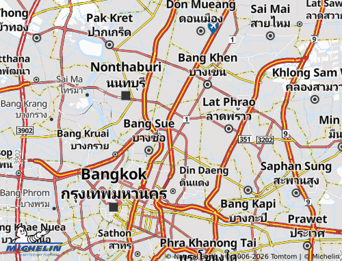 Mapa MICHELIN Chatuchak - ViaMichelin