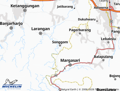 MICHELIN Songgom map - ViaMichelin