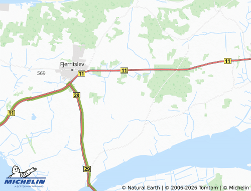 Mapa MICHELIN Skræm - ViaMichelin