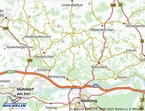 Mapa MICHELIN Thalham - ViaMichelin