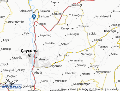 MICHELIN Şehler map - ViaMichelin