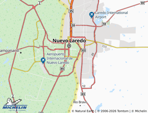 Mappa MICHELIN Madero - ViaMichelin