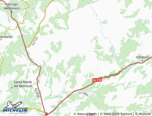 MICHELIN Tórtoles map - ViaMichelin