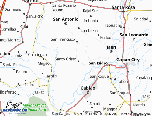 MICHELIN Papaya map - ViaMichelin