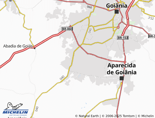 Carte MICHELIN Residencial Norte Sul - ViaMichelin