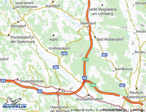 MICHELIN-Landkarte Lichtenwald - ViaMichelin