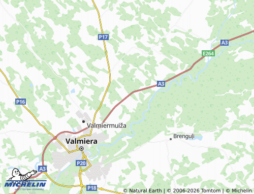 Mapa MICHELIN Rūpnieki - ViaMichelin