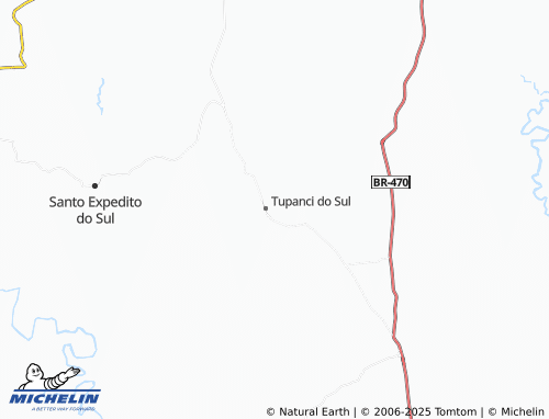 MICHELIN São José map - ViaMichelin
