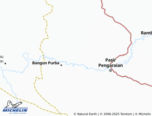 MICHELIN Bangun Purba Timur Jaya map - ViaMichelin
